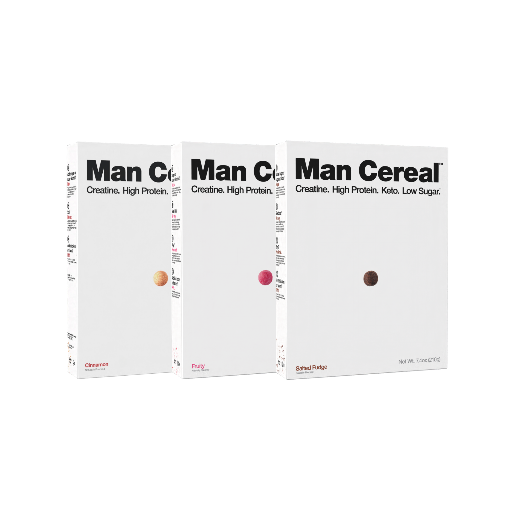 Man Cereal Cinnamon Variety Pack