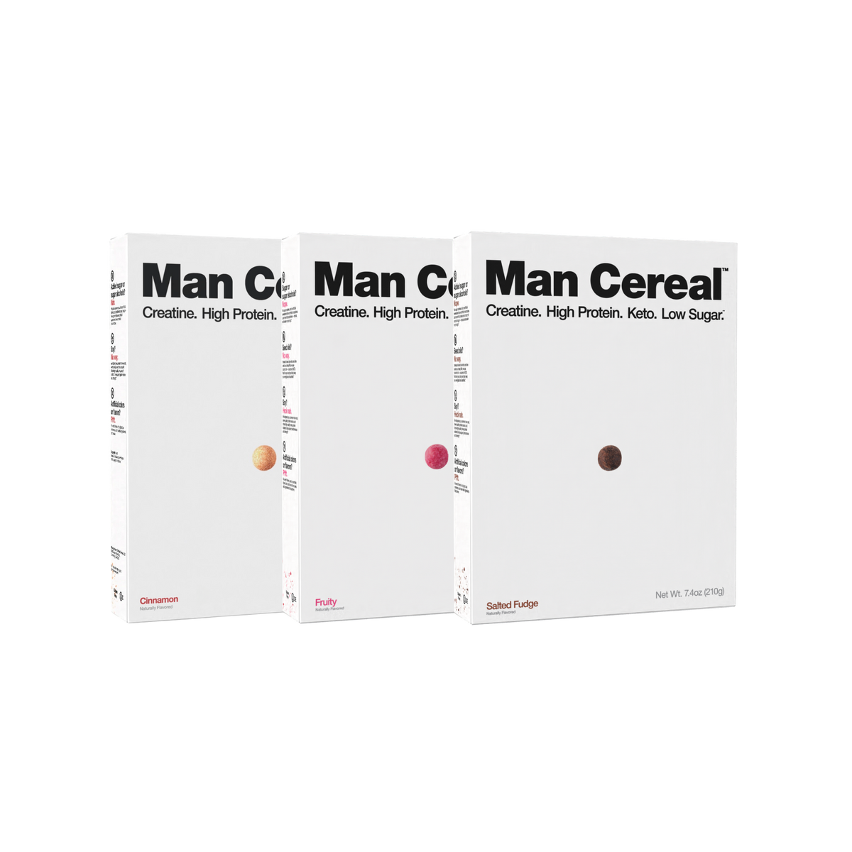 Man Cereal Cinnamon Variety Pack